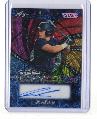 2025 Leaf Vivid Ike Irish In Glorious Technicolor BLUE LASER AUTO RC 1/6 ORIOLES