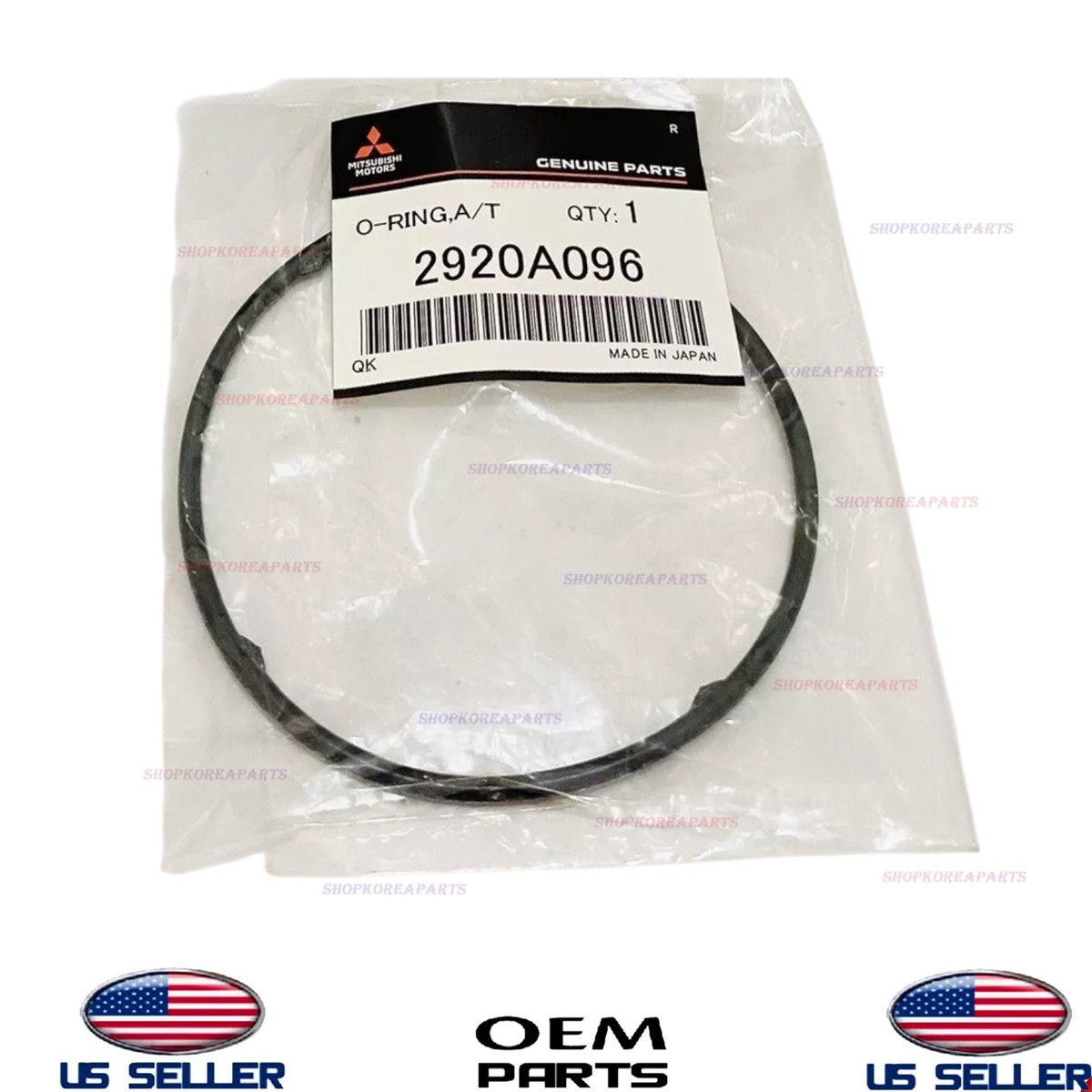 Genuine Mitsubishi O-ring A/t Valve Body 2920A096 OEM for