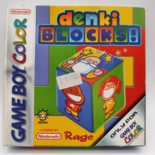 GAME BOY GIG ELECTRONICS DENKI BLOCKS NINTENDO GAME VINTAGE