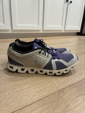 On Running Women  s Cloud 5 Combo Purple Gray Running Shoe Sneaker Size 10