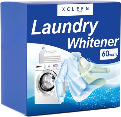 #ad Laundry Whitener Sheets Chlorine Free Fragrance Bleach for $12.99