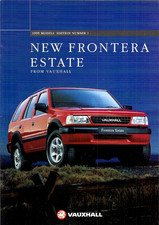 Vauxhall Frontera Estate 1995 UK Market Sales Brochure 2.2i & 2.8 TD