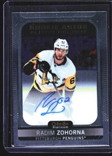 2021-22 O-Pee-Chee Platinum #R-RZ Radim Zohorna Rookie-Autographs