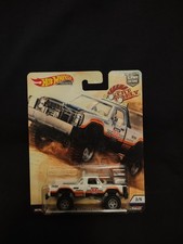 Hot Wheels 2019 Car Culture 1980 Dodge Macho Power Wagon white 