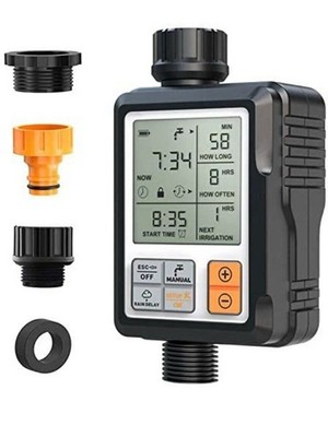 CROSOFMI Sprinkler Timer,Water Timer Digital Programmable Garden Lawn Hose Fauce
