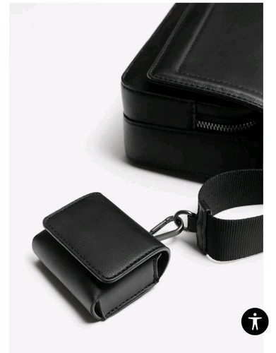 ZARA MEN CROSSBODY BAG WITH FLAP - Picture 6 of 7