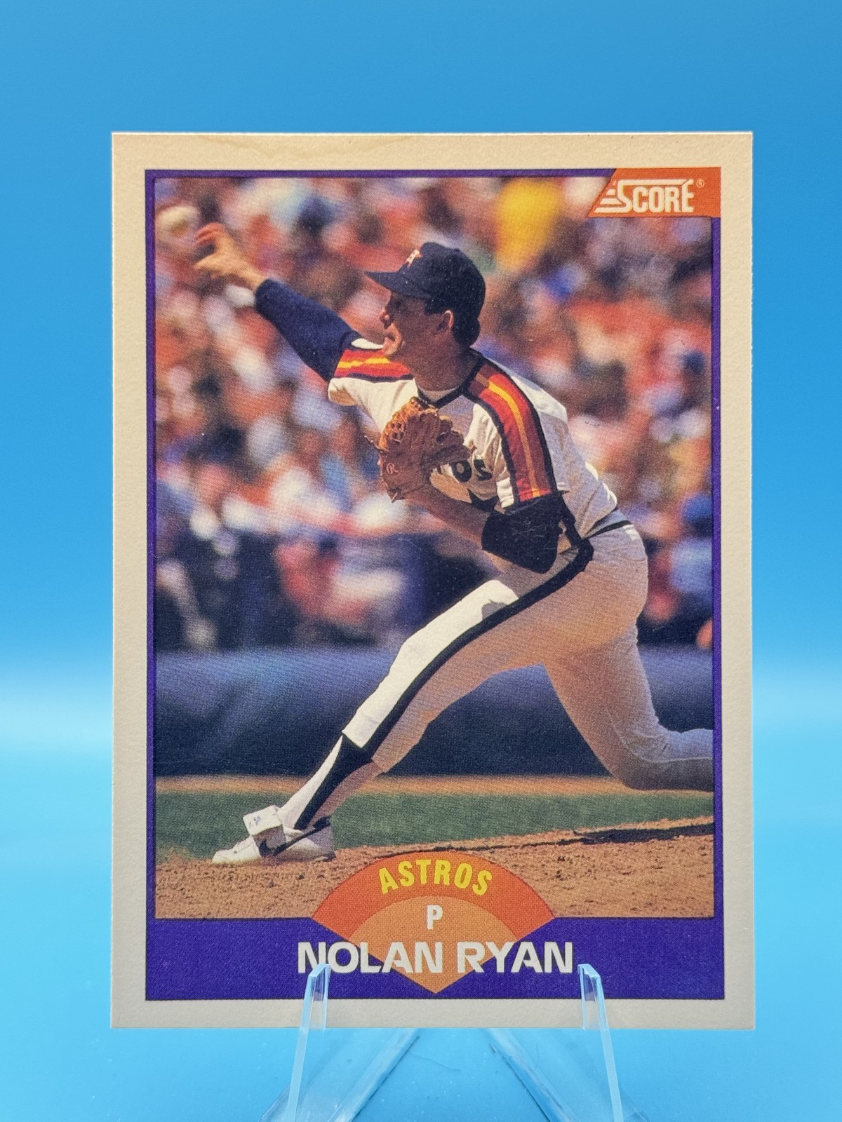 1989 Score #300 Nolan Ryan