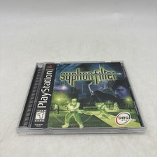 Syphon Filter PS1 PlayStation 1 Black Label Complete w/ Manual CIB Tested
