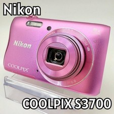 [Popular Color] Nikon COOLPIX S3700 Digital Camera Pink Nikon Japan