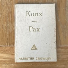 Konx om Pax Aleister Crowley Hardback Book