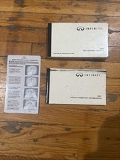 2001 Infiniti QX4 SUV Owner Owner's Operator Manual User Guide 4WD 3.5L V6