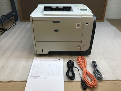 HP Laserjet P3015 Monochrome Workgroup Printer CE527A 133K Pgs w/ Toner