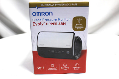 NEW OMRON Evolv HEM-7600T Upper Arm Blood Pressure Monitor + Case Bluetooth