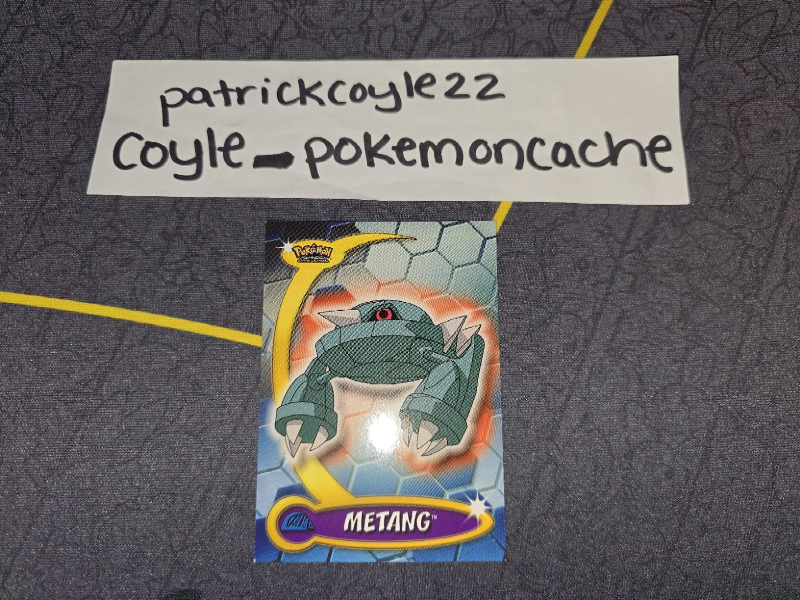 Metang #46 Pokemon Topps Advanced Challenge Card NM