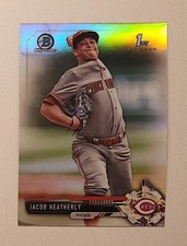 2017 Bowman Draft Chrome Jacob Heatherly #BDC-18 