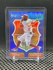 Deion Sanders 2025 Select - Select Certified - Blue #32/49 - #13 Reds