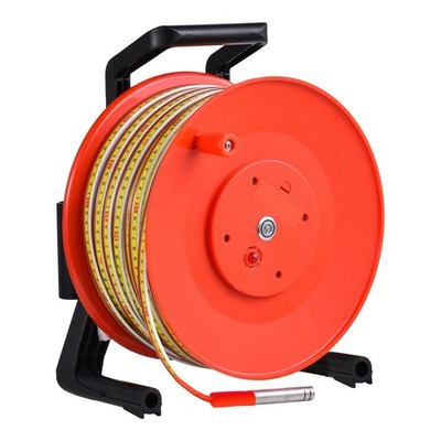 30m Water Level Meter with Fixed Probe and Steel Tape for Water Well Measurement