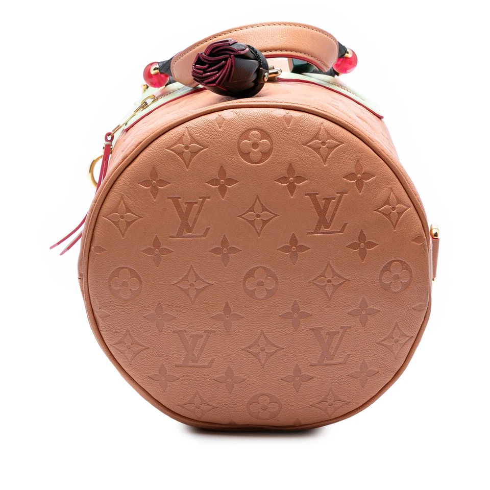 Bolso de Lona Autenticado Louis Vuitton Monograma Empreinte Underground Rosa Foto 3 de 4