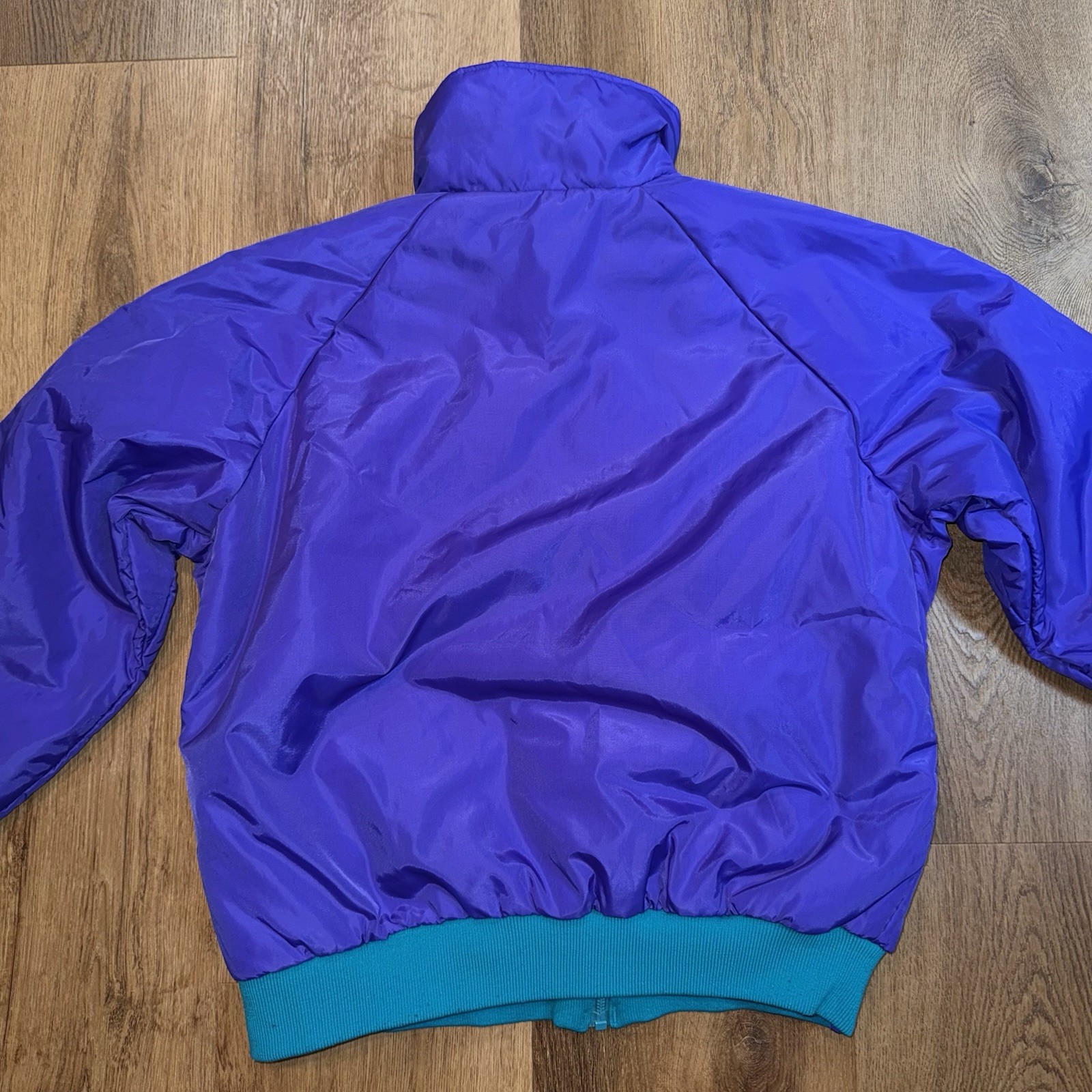 Vintage Columbia Jacket Womens Reversible Coat Retro Ski Warm Insulated 1980s XL thumbnail 11