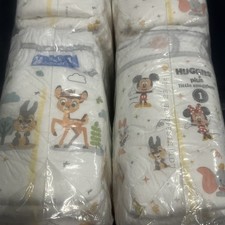 Huggies Plus Huggies  Little Snugglers Diapers Size 1 128 Count Lot Disney