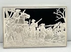1979 Bicentennial Council 13 Original States .925 Silver Ingot Bar #53 59 grams