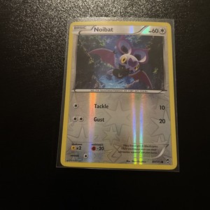 Noibat 87/111 Reverse Holo Common XY: Furious Fists Pokemon Card