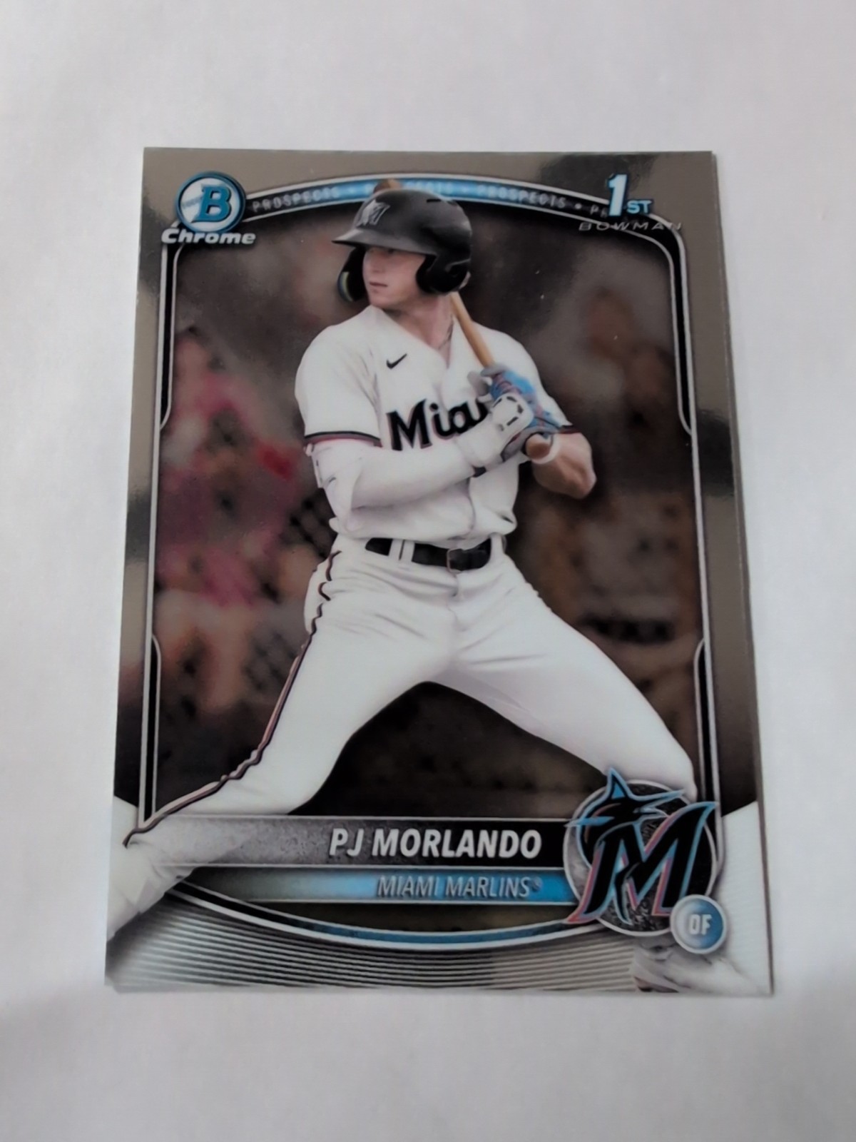 2025 Bowman - Chrome Prospects PJ Morlando #BCP-91 (RC) Marlins