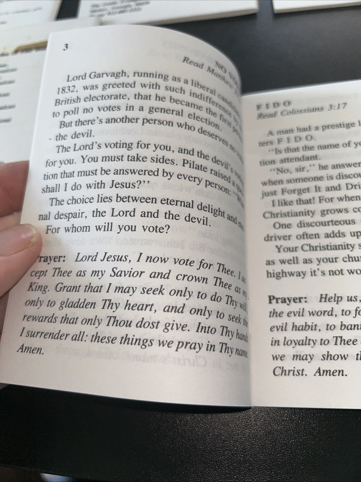 VTG 1990's Lot- 12 Guido Ministries  Inspirational Booklets Religious Pamphlets