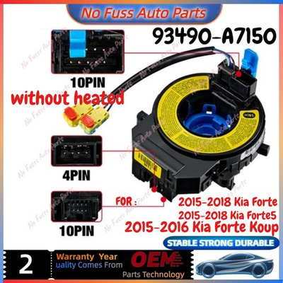 #ad Clock Spring W O Heated 93490 A7150 For 15 18 Kia Forte Forte5 2015 16 ForteKoup $28.19