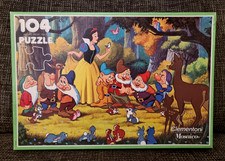 Schneewittchen | Disney Puzzle | Original | Vintage | 1983 | 104 Teile | Selte