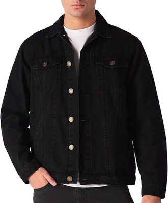 Herren Jeansjacke Trucker Jacke Klassisch Western Style Jeans Vintage Mantel S-3XL