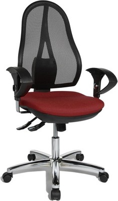 Bürostuhl TORSPO   Ostaszewski Open Point SY Deluxe rot