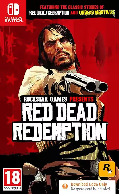 Nintendo Men's Red Dead Emption Cib (Switch) Size 18 - Image 4