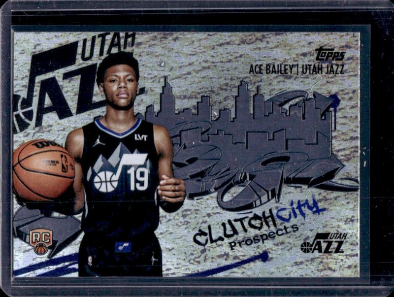 2025-26 Topps Ace Bailey Clutch City Prospects RC Holo Foil Rookie #CC-5 Jazz