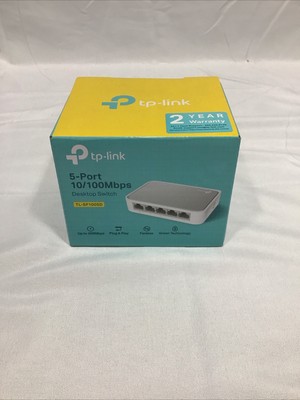 TP-LINK (TL-SF1005D) 5 Port Desktop Ethernet Switch
