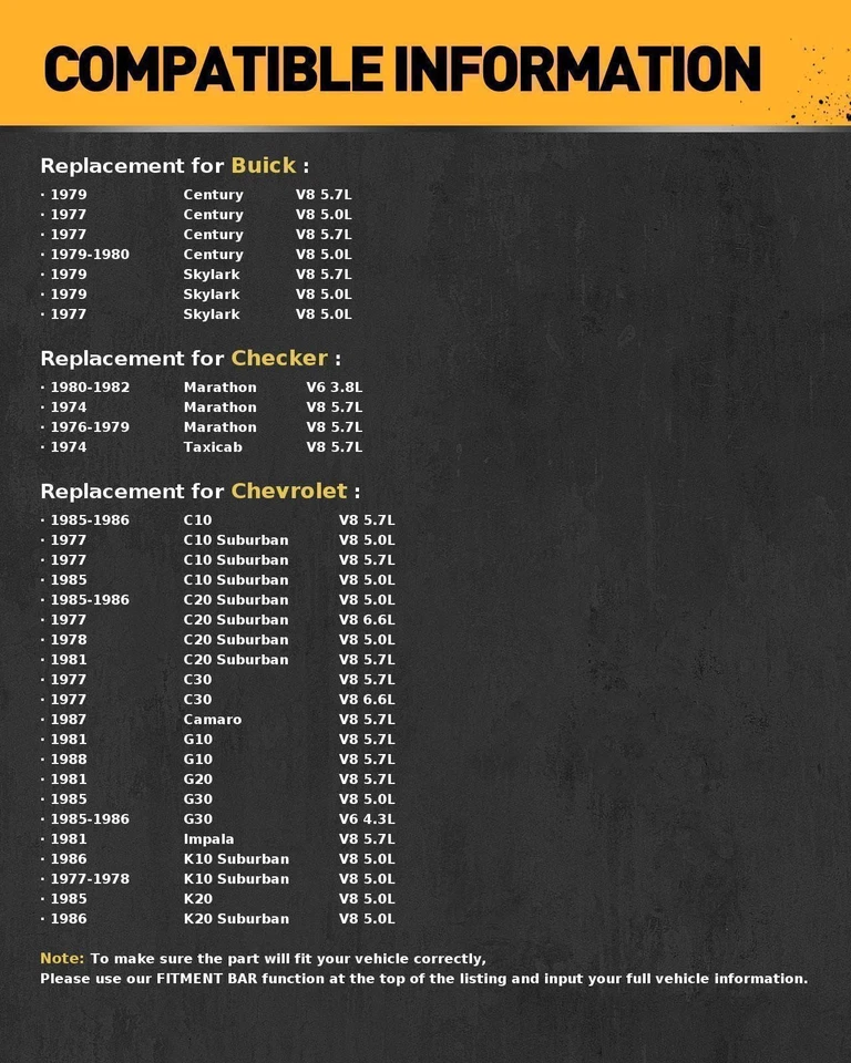 Bomba de agua del motor para Chevrolet K10 V8 1985-1986 5L AW1121 43099 474029 376444 Foto 2 de 4