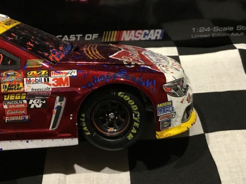 🔥 ELITE 1 of 24 2014 Kevin Harvick Budweiser Charlotte Win 1/24 NASCAR Diecast - Picture 10 of 23