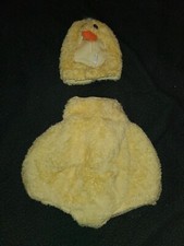 Yellow Duckling Costume 6-12 Months