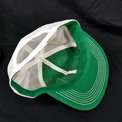 Vintage K Marke Farm Credit System grün Netz Druckknopflasche Truckermütze Aufnäher kein Schaumstoff - Bild 8 von 12