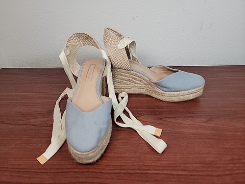 Brandneu Antonio Melani Morgance Espadrille Keilabsätze US 6,5 M Damenschuhe - Bild 2 von 9