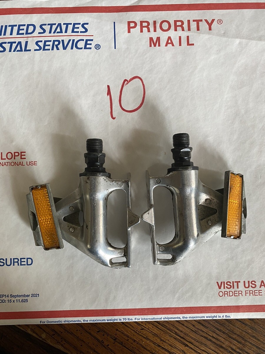 Pédales Shimano PD-A550 RX100 – Vintage NOS, Axe 9/16, Argent, Pour Vélo Route