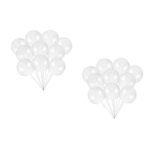 70 Stück Bobo-Luftballons, 20,3 cm, durchsichtige Luftballons, transparente - Bild 12 von 12