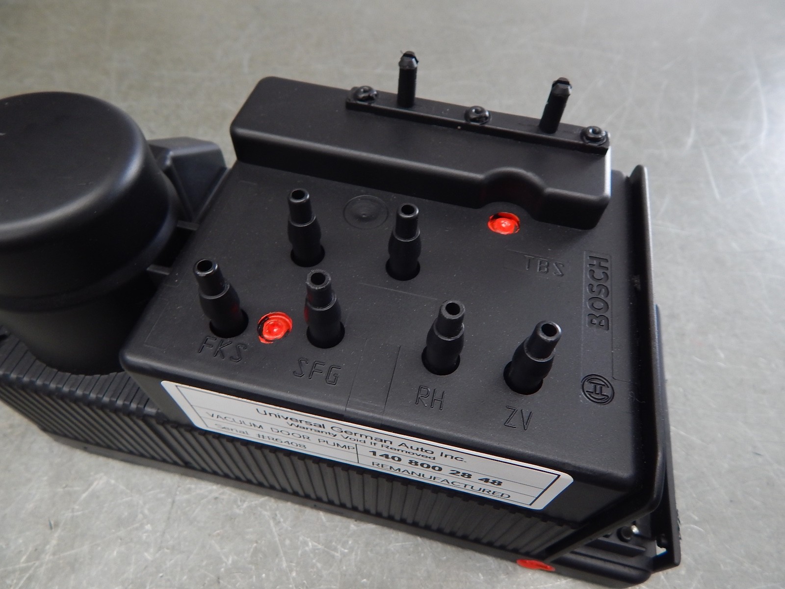 W140 S500 S420 S320 S600 DOOR LOCK VACUUM PUMP 1408002848