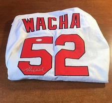 Michael Wacha Autographed St. Louis Cardinals Jersey JSA COA SIZE 50