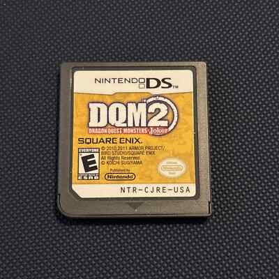 DQM2 - Dragon Quest Monsters: Joker 2 - Nintendo DS  - Cartridge only - Tested!