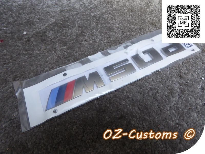 2019 BMW X5 M G05 X5 M50D SAV LETTERING BADGE EMBLEM 51148092662 