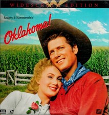 OKLAHOMA 1955 LASERDISC CBS FOX HOME VIDEO LASER DISC