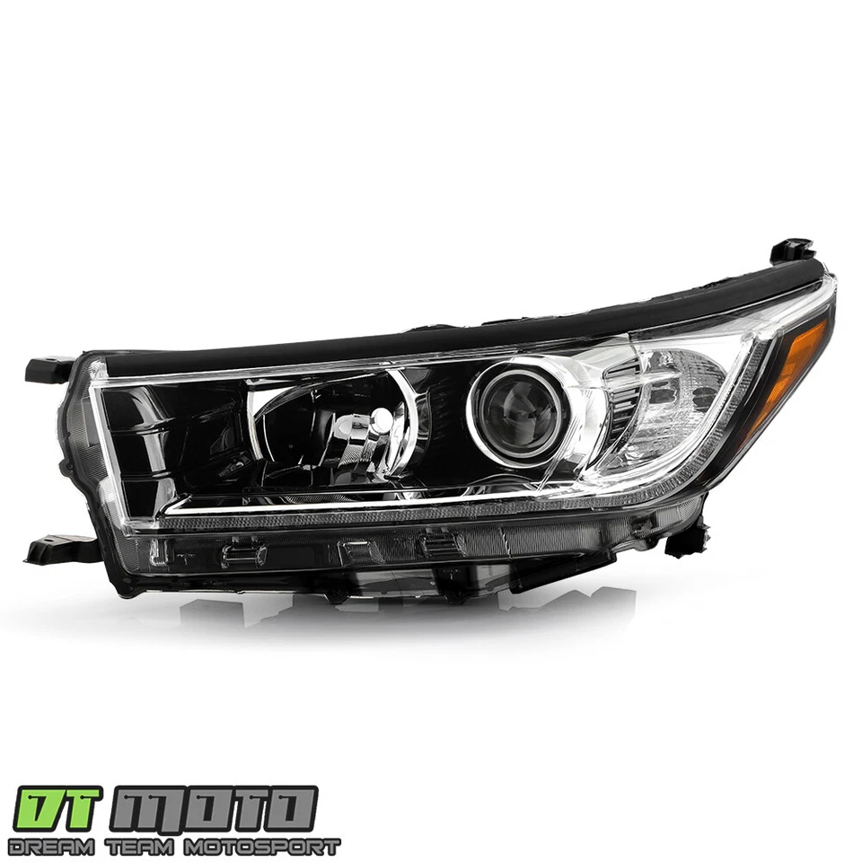 Faro proyector LED DRL para Toyota Highlander SE 2017-2019 con conductor Foto 3 de 4