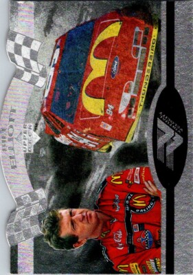 1996 Upper Deck Virtual Velocity #VV7 Bill Elliott