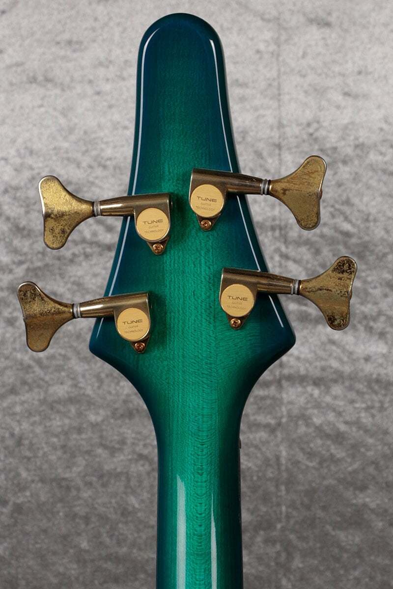 Electric Bass Guitar USED TUNE TWB-4 Green Made in Japan
